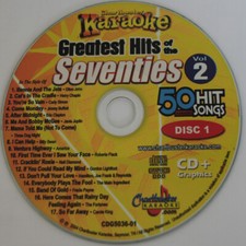 CHARTBUSTER Karaoke CDG 5036 The Seventies Hits Disc 1Eric Clapton,Jimmy Buffet