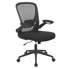 Office Chair Desk Chair Computer Chair with Lumbar Support Flip-up Arms Swivel