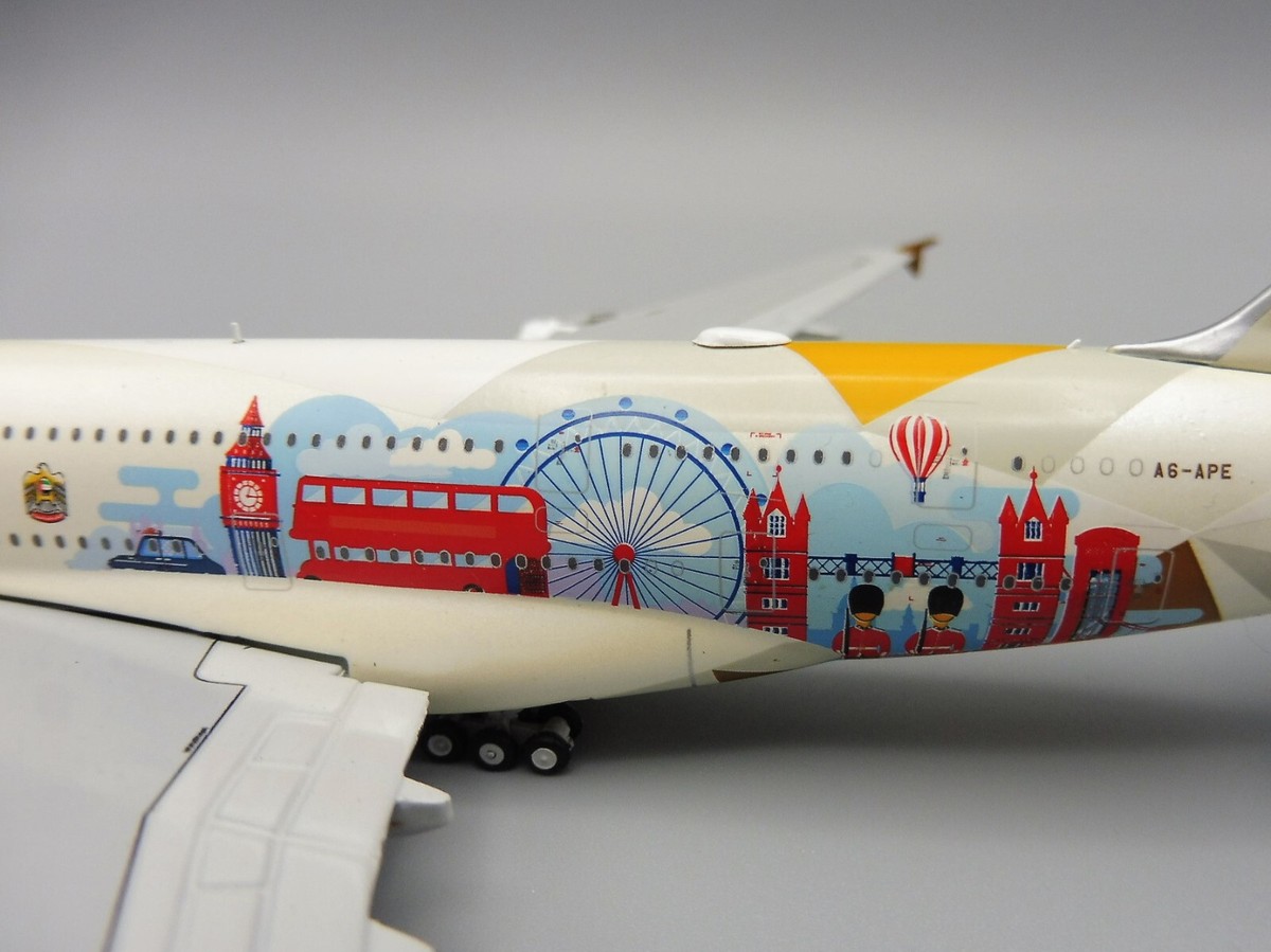 Etihad Airways Airbus A380-800 1/400 Jcwings Xx4277 Choose United