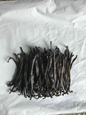 50 Extract Grade Tahitian Vanilla Beans Grade B (4 Inches) | Tahitian Tahitentis