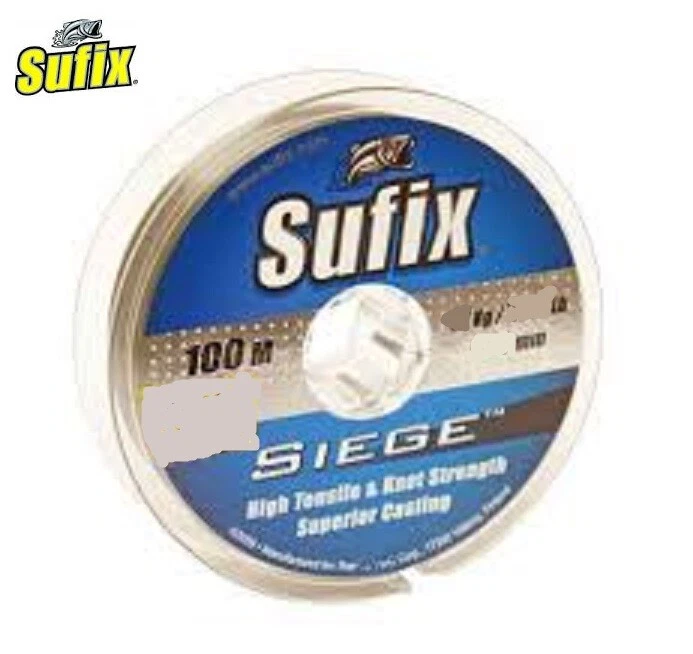 Nylon Sufix Siege 0.18mm 2.500kg 100m clear - Photo 1/1