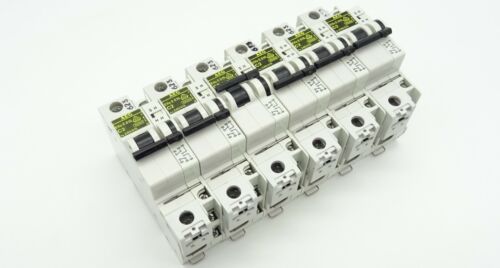 6x Interruptor automático de fusible AEG Elfa E81S C2 LS 2A 1p + Interruptor auxiliar E80(S) - Imagen 1 de 7