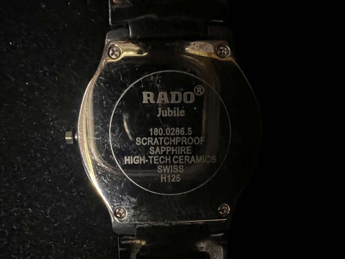 Rado Jubile High-Tech Ceramic Watch | eBay
