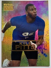 2021 SKYBOX METAL UNIVERSE CHAMPIONS KYLE PITTS #S-48 PREMIUM INSERT