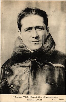 PC AVIATION PILOT AVIATOR DIEUDONNÉ COSTÉ (a54800)