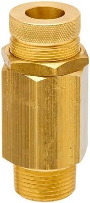 Control Devices - VR25-100 VR Series Brass Vacuum Relief Valve, 0-30'' Hg Vacuum