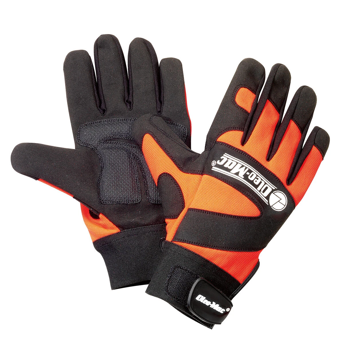 Guanti Antitaglio Per Motosega Taglia 10 | BEST4FORST | Protezione Dorso Mano Sinistra | Certificati EN381-7 | Colore Appariscente