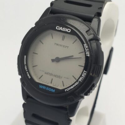 Casio 1349 Twincept ABX-20 World Time Ana-Digi Quartz Vintage