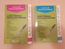 Teoritest 6 e Esercitest 6 per Laurea Triennale Sanitaria Alpha Test Ed. 7