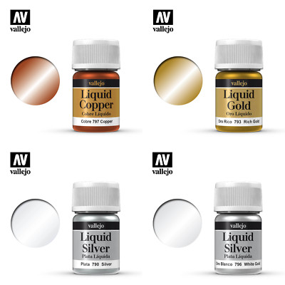 Vallejo - Liquid Gold - (Singles alle Farben, Full Range) 35ml Gläser