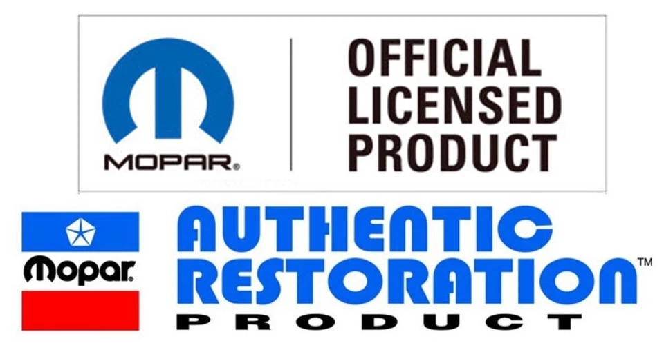 Nuevo par de cubiertas de soporte para visera de sol piezas de ajuste / para Dodge E-Body 1970-71 / MP5580 Foto 3 de 4