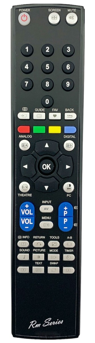 Ersatz-Fernbedienung Für Sony TV KDL Serie – Inkl. 1 Jahr Garantie – Kompatibel Mit 40P302H, 40S3000, 46V3000 Uvm.