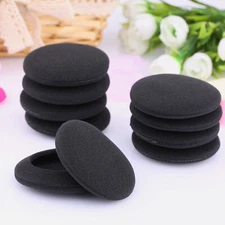 10Pcs 2.36" Replacement Foam Sponge Cover Headphone Earphone Ear Pads Cushions
