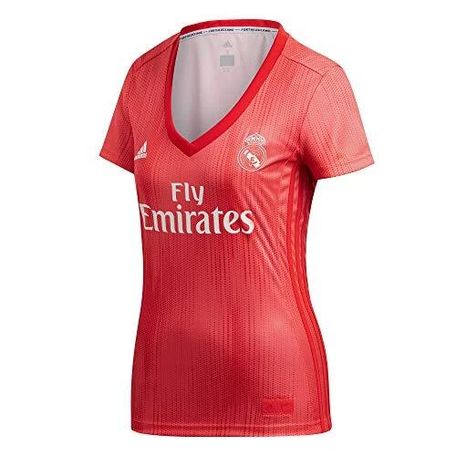 Camiseta de fútbol para mujer adidas Real Madrid Third XS Real Coral/Vivid Red - Imagen 1 de 1
