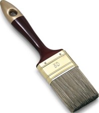Lasurpinsel 2 Zoll, 50 mm dunkle Mischborsten MS Handwerker für Lasuren