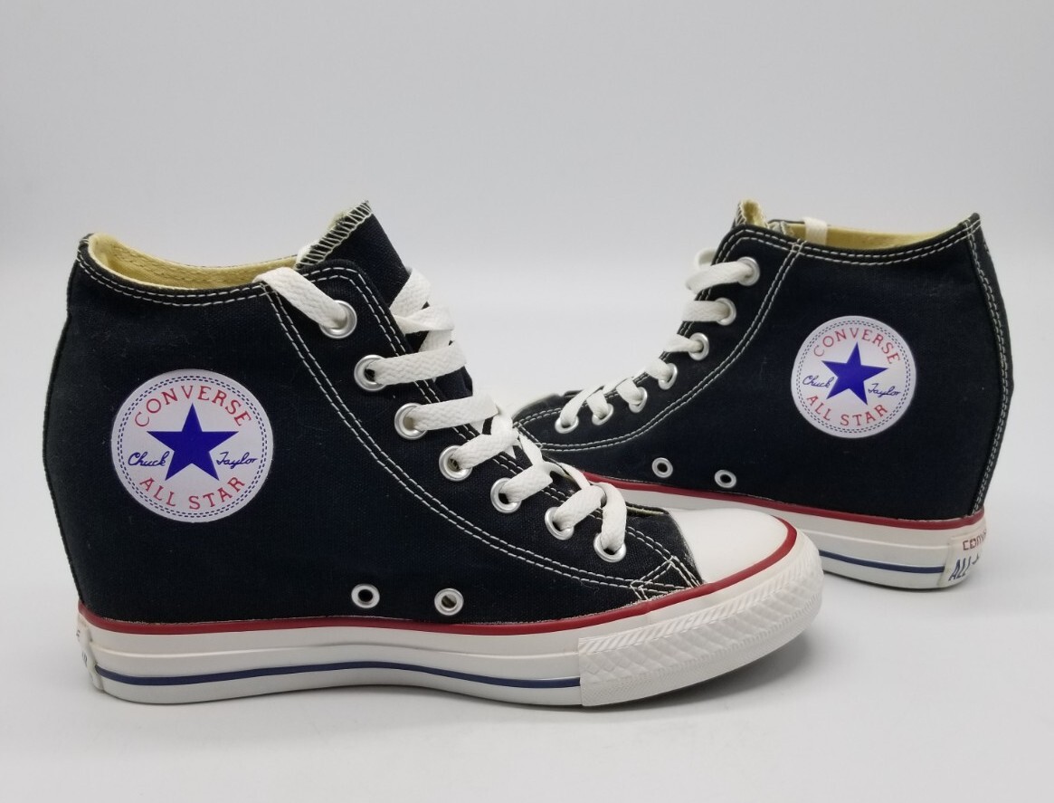 Afvige At bygge sand Converse Chuck Taylor All Star Lux Hidden Heel Wedge Womens Size 8 Black 547198F | eBay Afvige At bygge sand Converse Chuck Taylor All Star Lux Hidden Heel Wedge Womens Size 8 Black 547198F | eBay