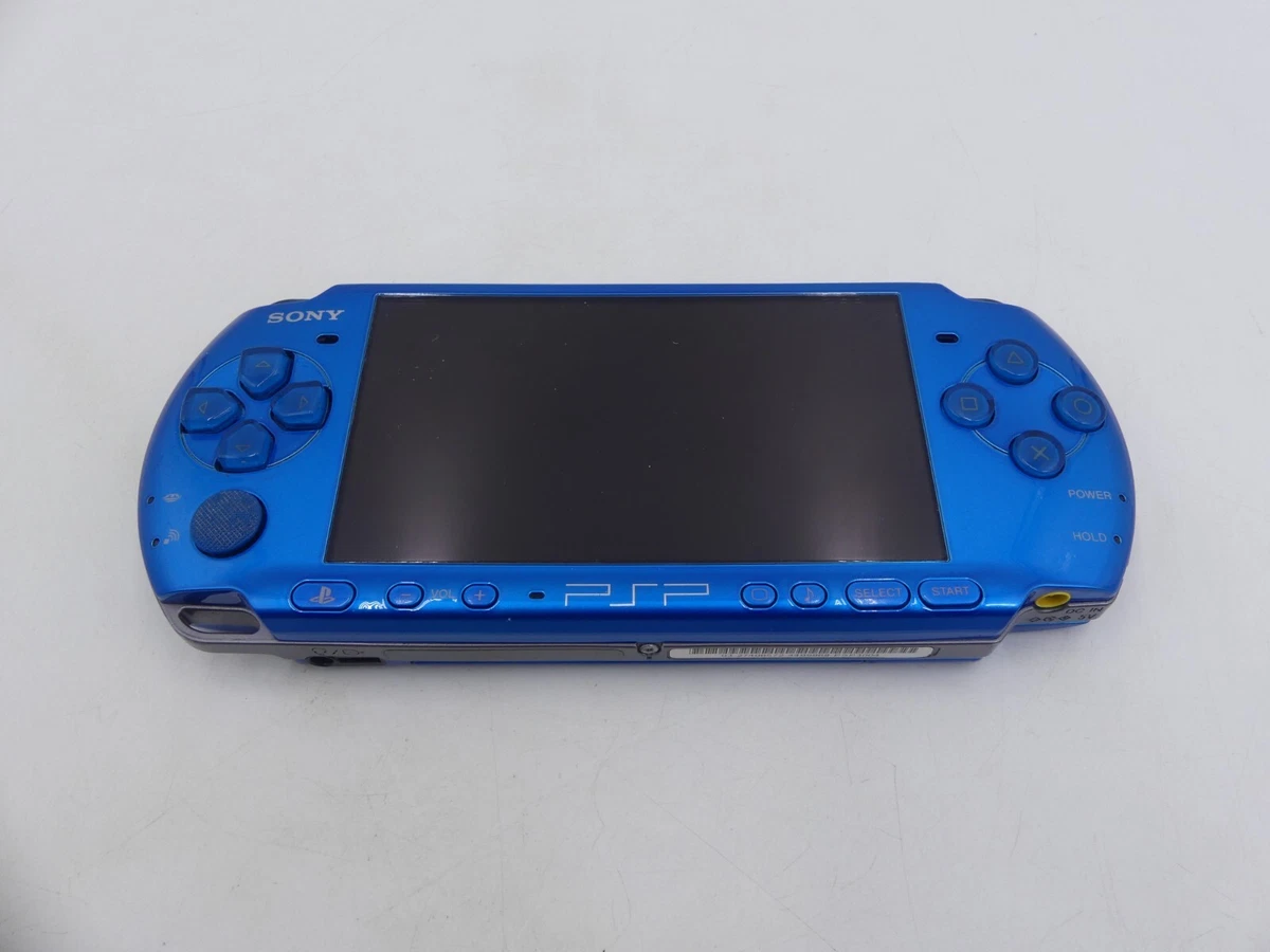 Sony PSP-3000 Vibrant Blue Handheld Console for sale online