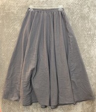 Gypsie Style Maxi Skirt Boho Peasant Hippie See Sz In Photos Gray
