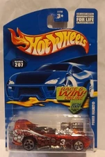 Hot Wheels Power Rocket card #2001-207
