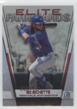 2019 Bowman Chrome Elite Farmhands Bo Bichette #EF-BB 0t2