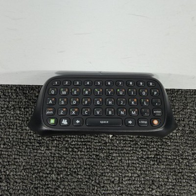 Genuine Official OEM Microsoft Xbox 360 Chatpad Keyboard Controller Black 