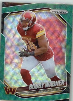 2025 Panini Prizm #261 Bobby Wagner Green Wave