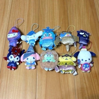 Yu-Gi-Oh Duel Monsters x Sanrio Characters Plush Mascot Vol.1 2 Complete Set