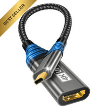 Micro HDMI to HDMI Adapter 4K 60Hz HDR ARC Raspberry Pi 5 4 FROM USA