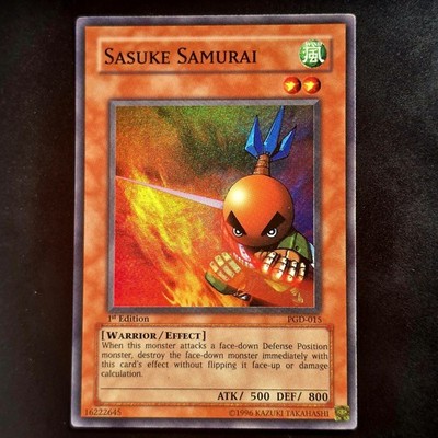 Sasuke Samurai - PGD-015 - VLP - 1st Edition - Super Rare - Yu-Gi-OH!