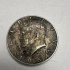 1964 Kennedy Half Dollar 50C Silver Circulated US Coin Uncertified