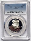1997 S JOHN F. KENNEDY Silver Proof PCGS Graded PR69DCAM 50c Coin