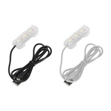 Portable Cool White LEDs Aquarium Aquatic Plant Light Fish for Tank Accessory
