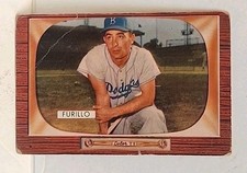 1955 Bowman #169 Carl Furillo Dodgers