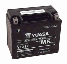 HONDA ATC / TRX 125-200 250 / FL 350 R - BATTERIE YUASA YTX12-FA