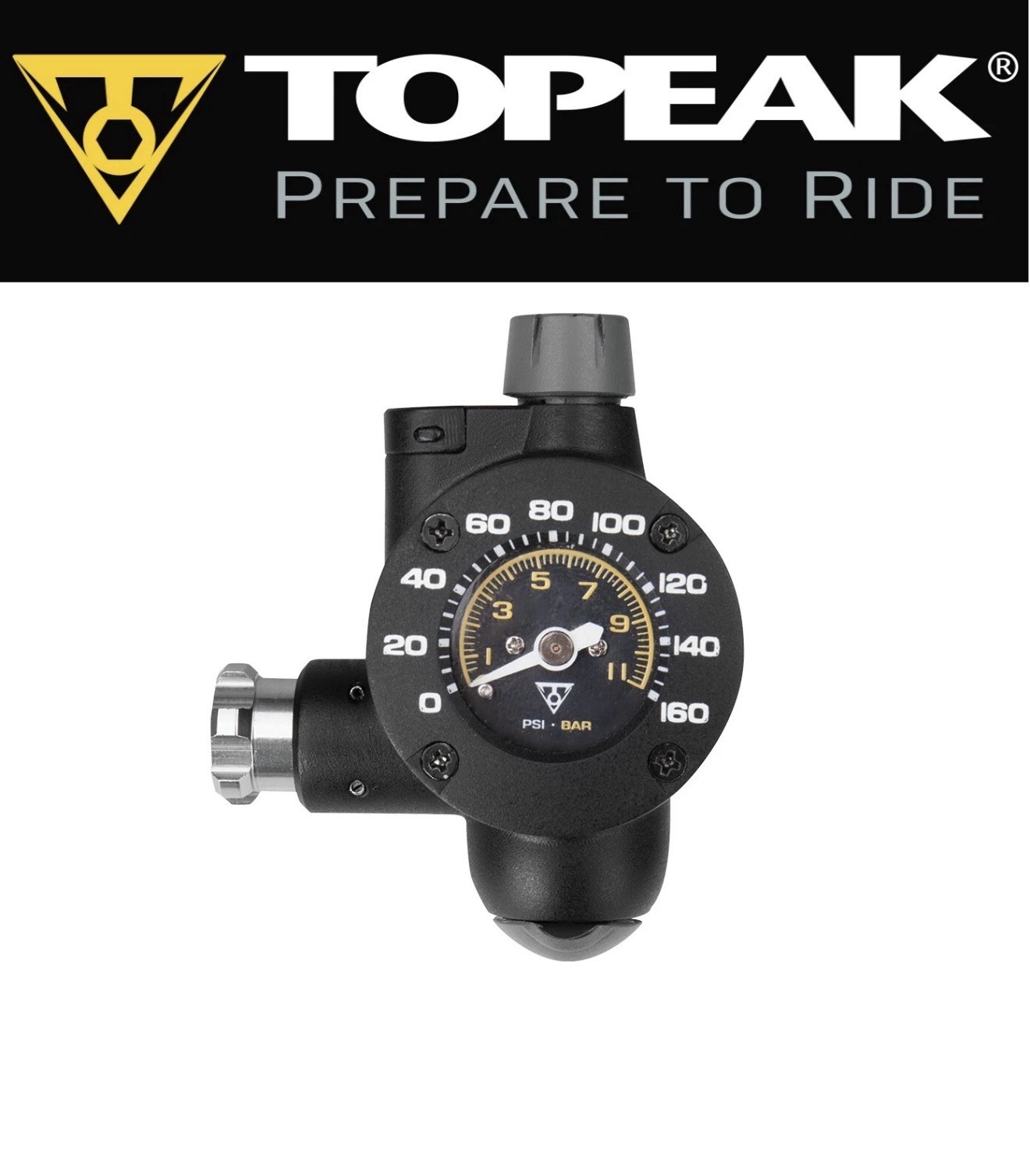 Topeak TAB-G2 Airbooster Co2 Inflator Pump w-Gauge MTB Road Bike