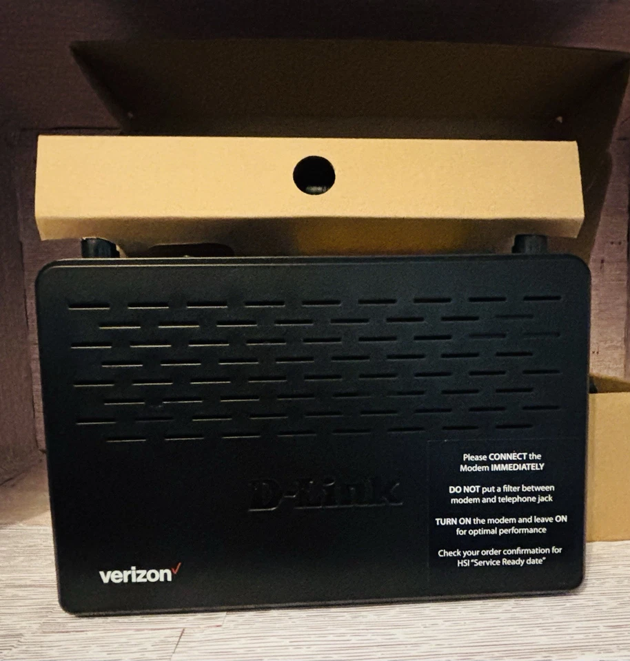 Verizon D-Link DSL-2750B 4-Port Wireless Gateway Modem Router-BRAND NEW - Image 4 of 4