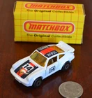 MATCHBOX SUPERFAST MB3 PORSCHE TURBO BOSS 14 TEMPA NOS VINTAGE 1978 WHITE BLUE