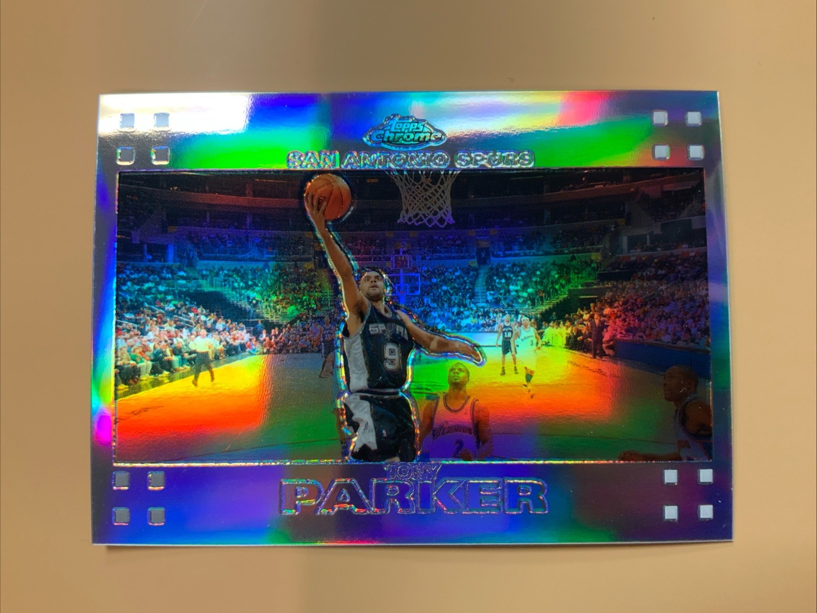 2007-08 Topps Chrome - Tony Parker #36 Refractor /999