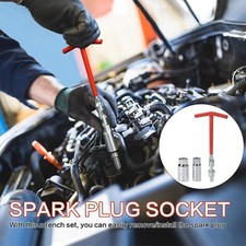 Universal-Zündkerzen-Steckschlüssel-Satz Auto-Motorrad-Teile 16 mm 21 mm