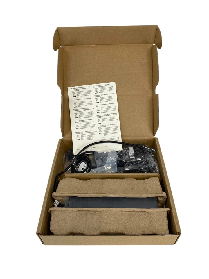 Estación de acoplamiento Dell WD19 USB-C puerto de pantalla HDMI con adaptador de CA de 130 W caja abierta Foto 2 de 4