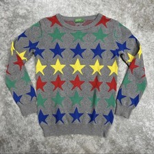 United Colors of Benetton Sweater boys Large Crewneck Star Multicolor Pullover