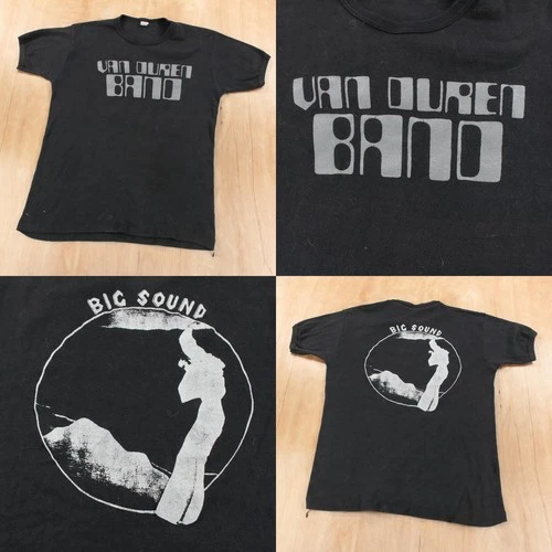 rare VAN DUREN BAND t-shirt SMALL 70s 80s memphis power 1970s vintage concert t-shirt, vintage, size S, single stitch, B+ condition