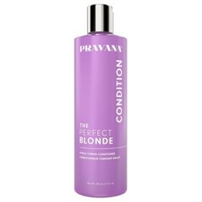 PRAVANA Perfect Blonde Purple Toning Conditioner 11oz Neutralizes Brass