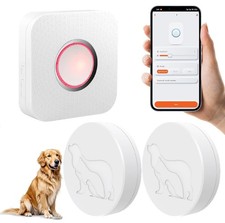 WiFi Dog Door Bell for Potty Training to Go Outside, Smart Doggie Door Bell f...