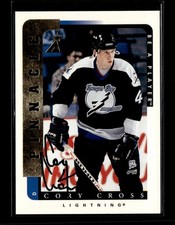 1996-97 Pinnacle Be a Player #143 Cory Cross Autographs
