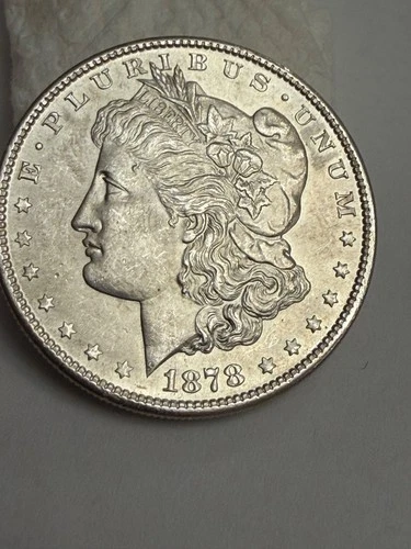 1878-S Morgan Silver Dollar UNC Possible Prooflike