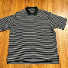Polo Golf Polo Shirt Mens XXL Ralph Lauren Stripe Pima Cotton Green Pony