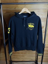 Polo Ralph Lauren Hoodie Black Yellow Pullover Men  s Small S