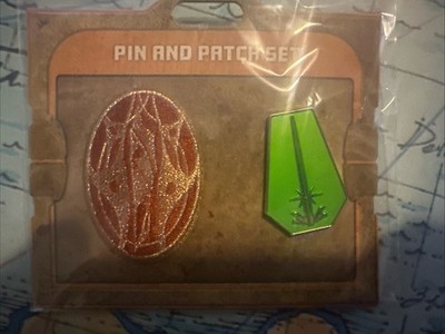 Disney Pin & Patch Set Star Wars Galaxy's Edge ELEMENTAL NATURE Park Authentic