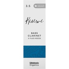 D'Addario Woodwinds Reserve, Bass Clarinet Reeds Box of 5 3.5